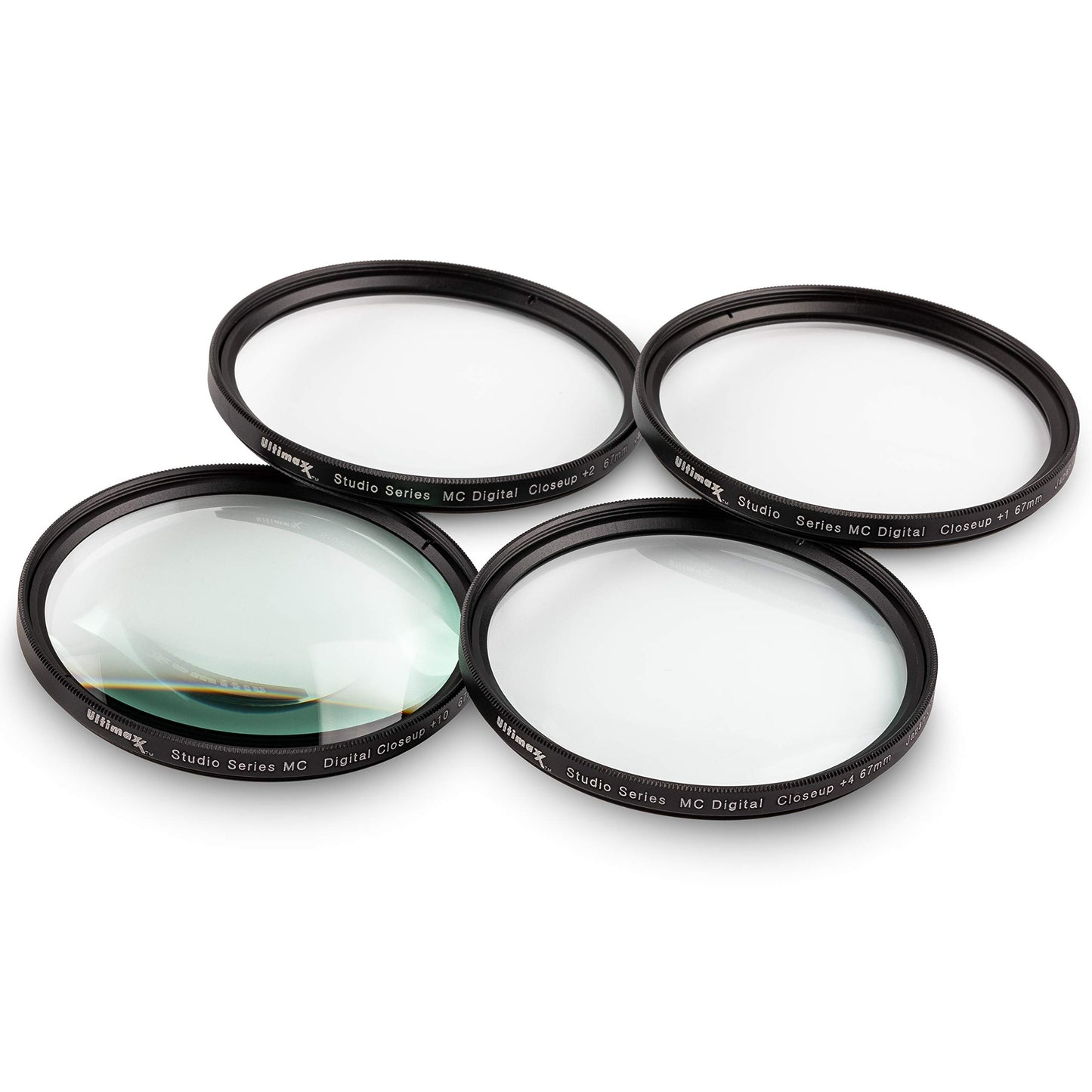 72MM Ultimaxx Professional Four Piece HD Macro Close-up Filter Kit (1, 2, 4, 10 Diopter Filters) for Canon, Nikon, Sony, Sigma, Olympus, & Tamron