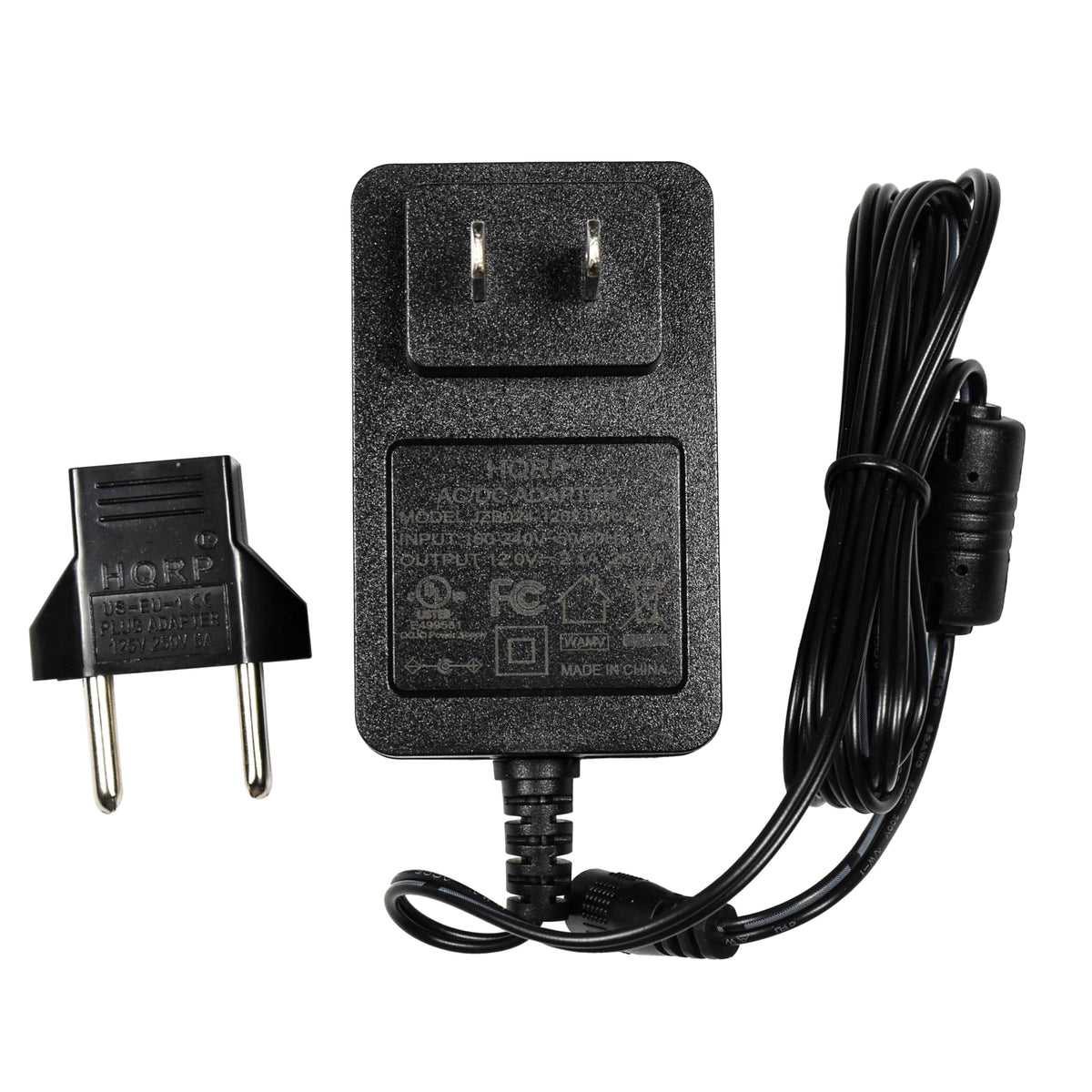 HQRP AC Adapter Compatible with Western Digital WD External Hard Drive HDD S018BU1200150 / DA-24B12 / DA-24B12 AC/WA-24C12U / WDPS034RNN…