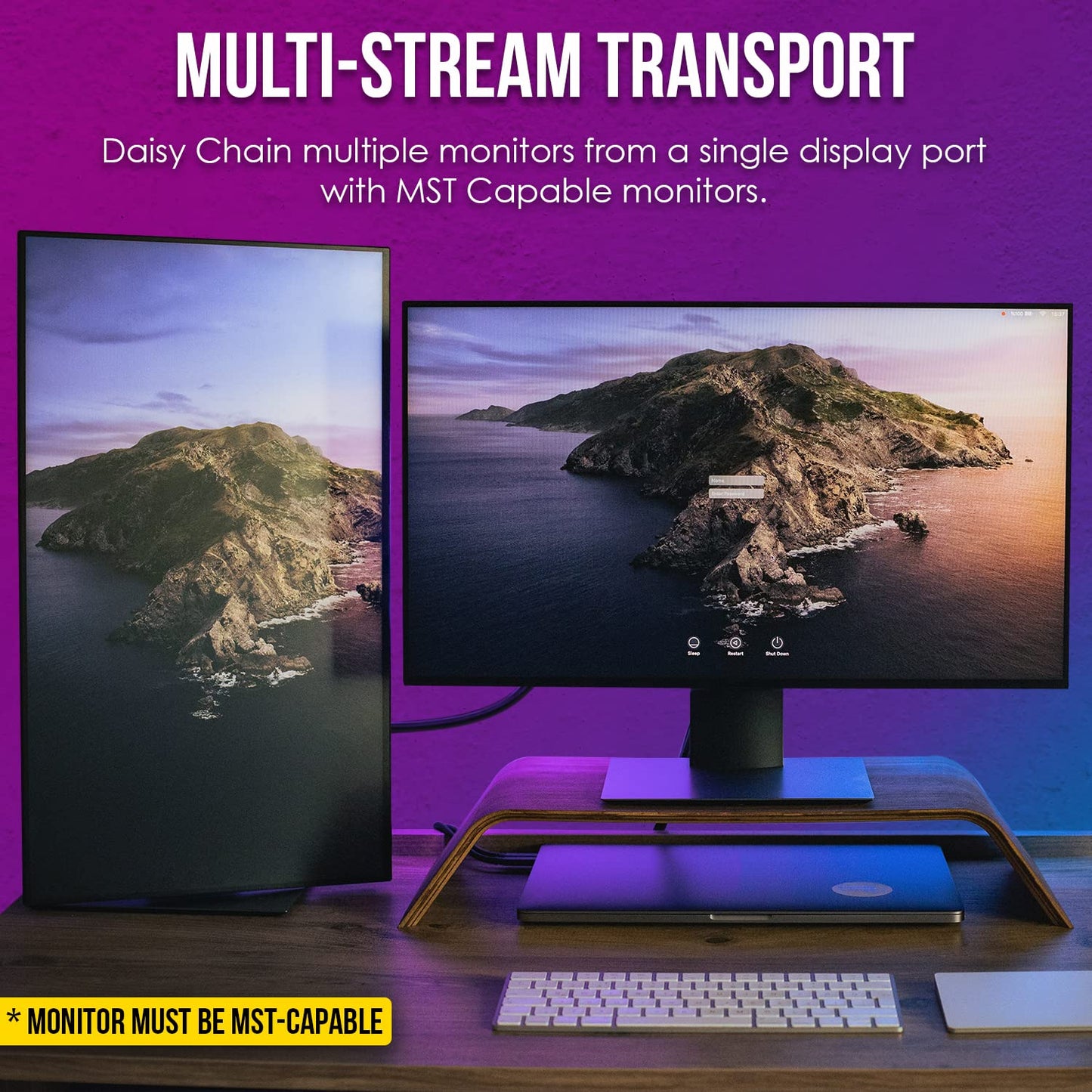 AmSecu Display Cable to Display Cable 1.2, 4 Pack, Long 10ft cable for computer monitor with latch & release button, Up to 4K @ 60hz, 1440p @ 144Hz