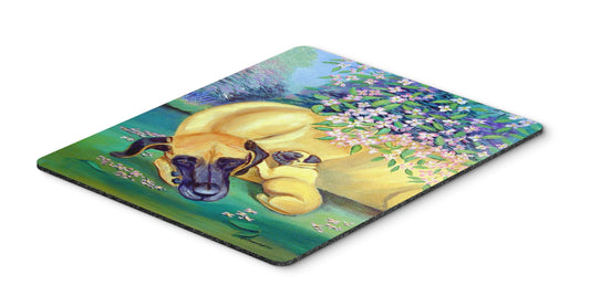 Caroline's Treasures 7234MP Great Dane and Puppy Mouse Pad, Hot Pad or Trivet for Home Office Gaming Working Computers Laptop Mouse Mat,Washable Large