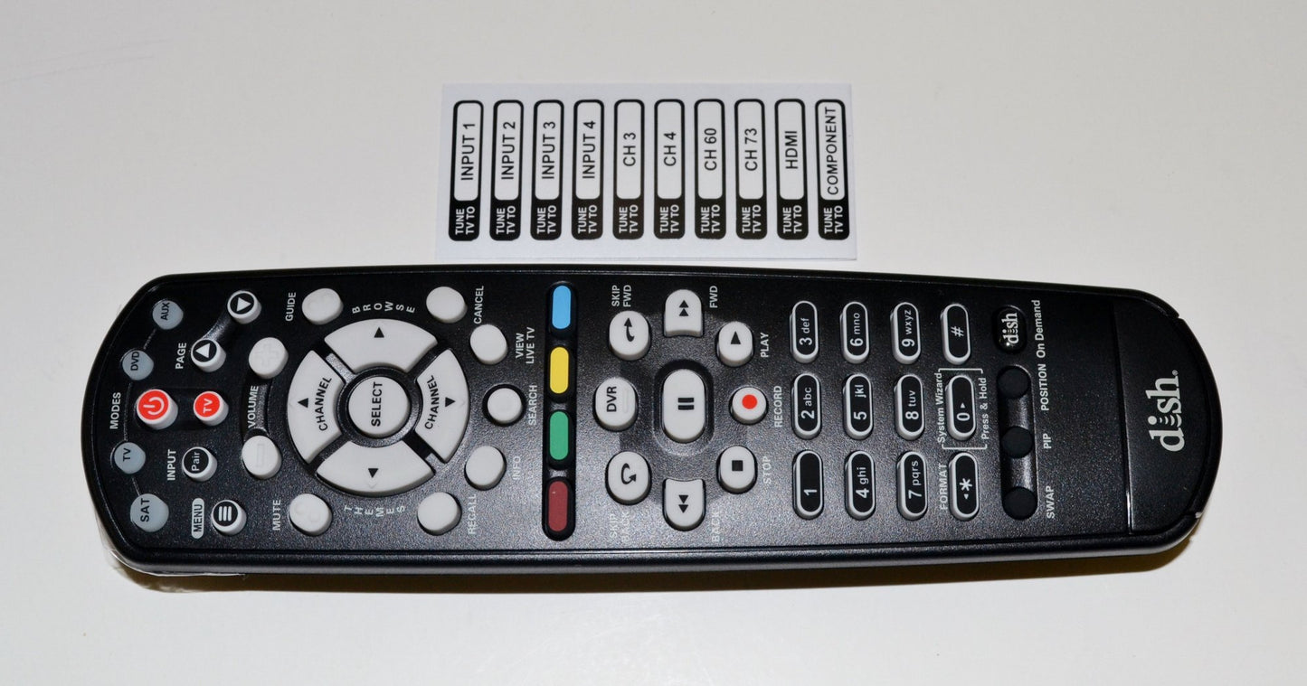 DISH Network 40.0 UHF 2G Remote for Hopper/Joey Receivers