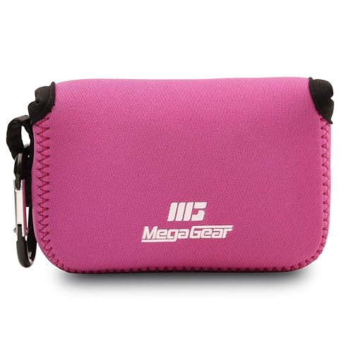MegaGear MG792 Nikon Coolpix W100, S33 Ultra Light Neoprene Camera Case - Hot Pink