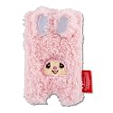Sonix x Monchhichi Plush Magnetic Phone Wallet | Cute Fuzzy Phone Card Holder Compatible with MagSafe Phones and Cases | Chimutan