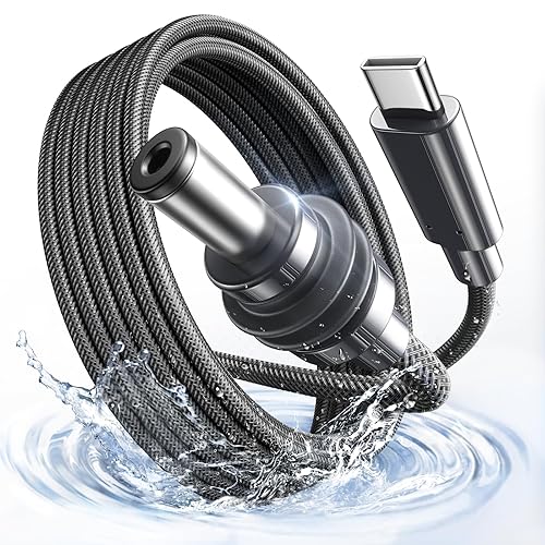LISEN Starlink Mini Cable 100W 18AWG Starlink Mini USB C Power Cable Nylon Braided Star Link Mini Power Supply, E-Marker Chip Protection, Waterproof