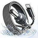 LISEN Starlink Mini Cable 100W 18AWG Starlink Mini USB C Power Cable Nylon Braided Star Link Mini Power Supply, E-Marker Chip Protection, Waterproof