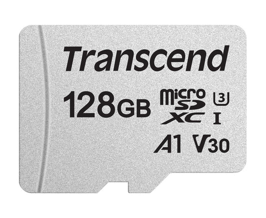 Transcend 128GB USD300S microSD Card, 100MB/s, 4K, U3, V30, A1