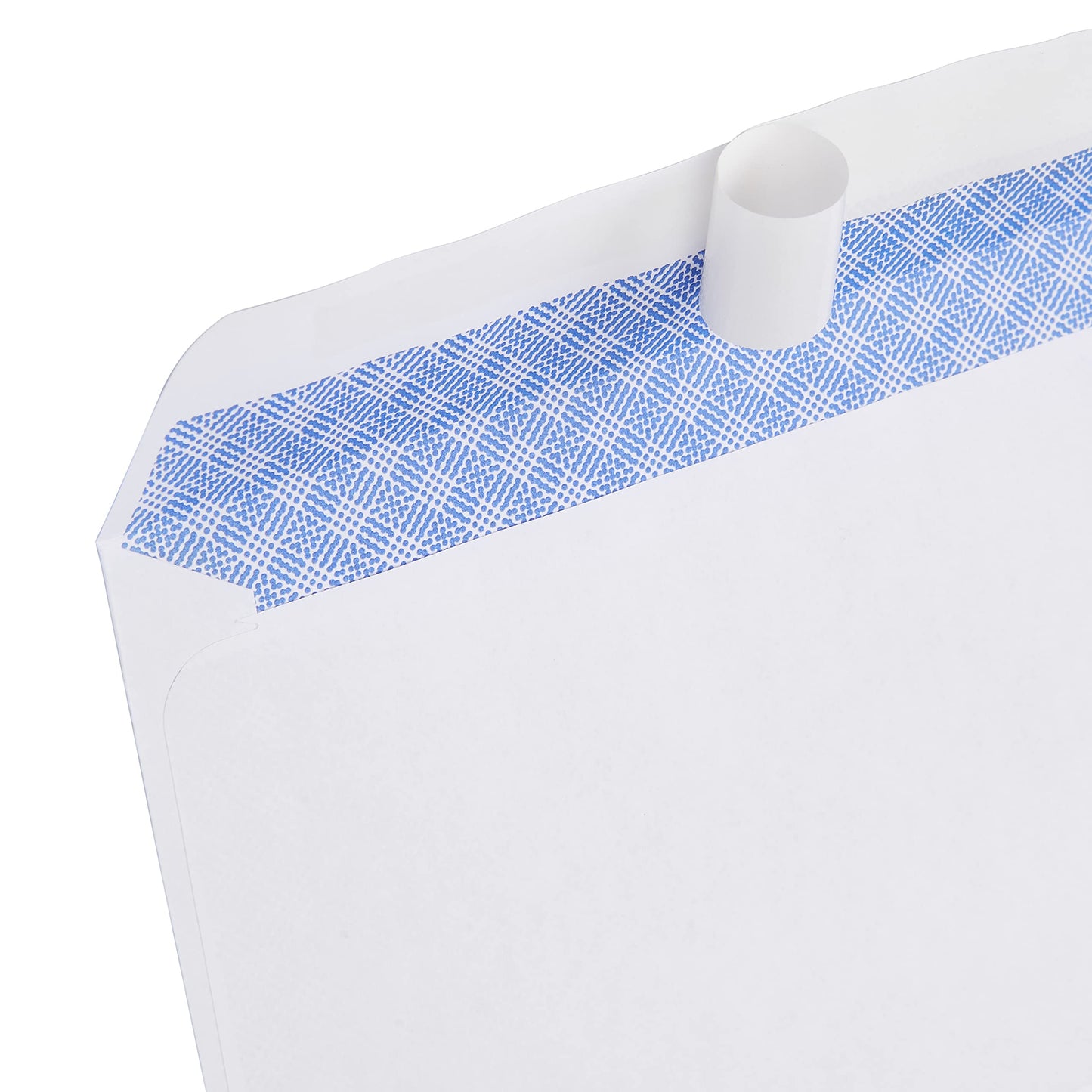 Amazon Basics #10 Security-Tinted Self-Seal Business Envelopes with Left Window for Invoices and Documents, White, 500-Pack