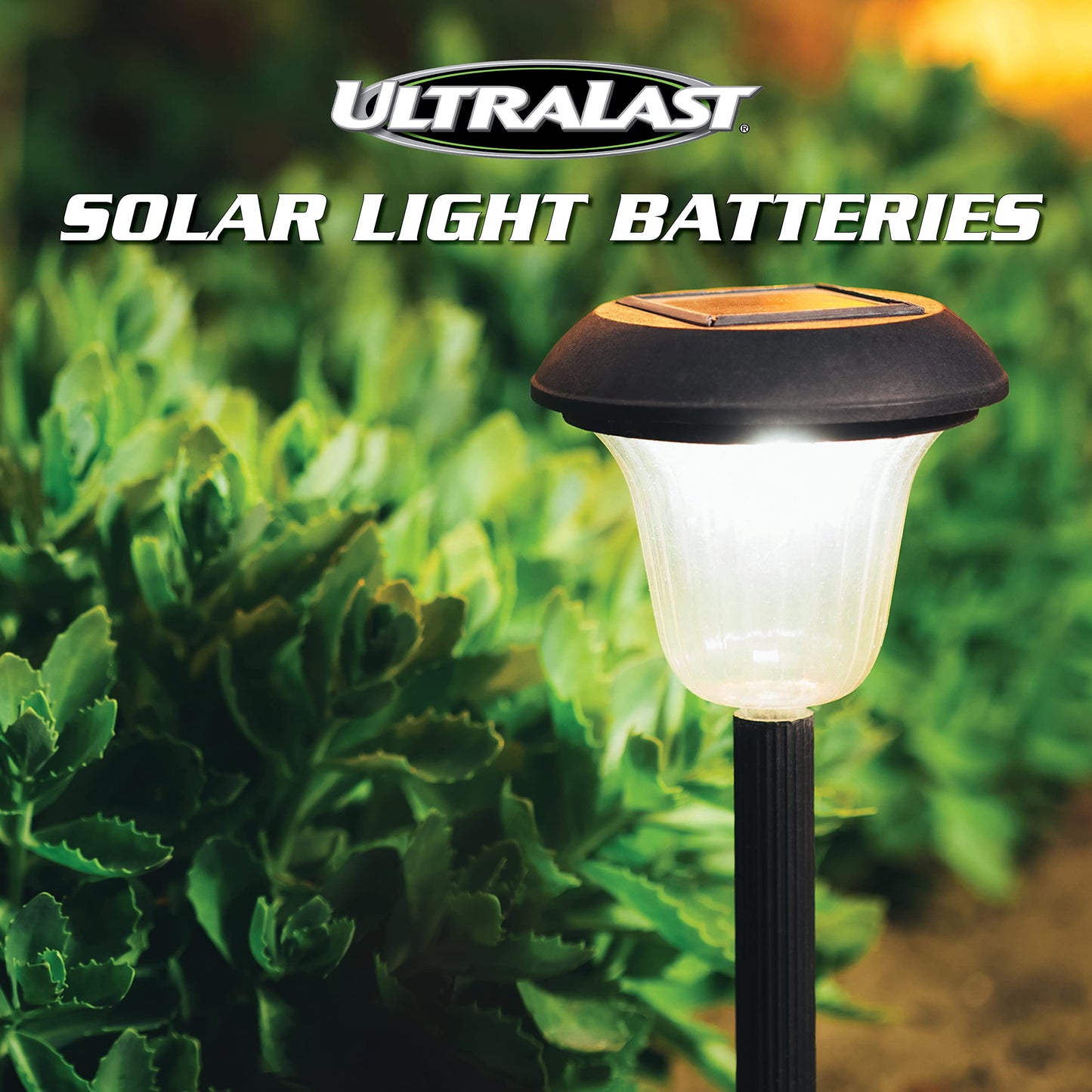 ULTRALAST ULN423AAASL - 2/3 AAA (Two Thirds Triple A Battery) Solar Batteries for Outdoor Solar Lights - NICAD 1.2 Volt, 150mAh, Rechargeable Battery…