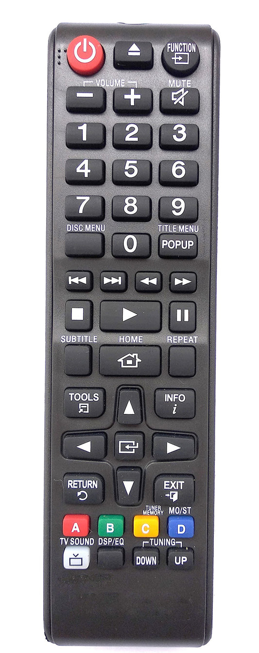 Universal Remote Control for Samsung HTF4500 HT-F4500 HT-H5500W HT-J4500 HT-J5500 HTJ5500W HT-J5500W Blu-Ray & Home Theater System