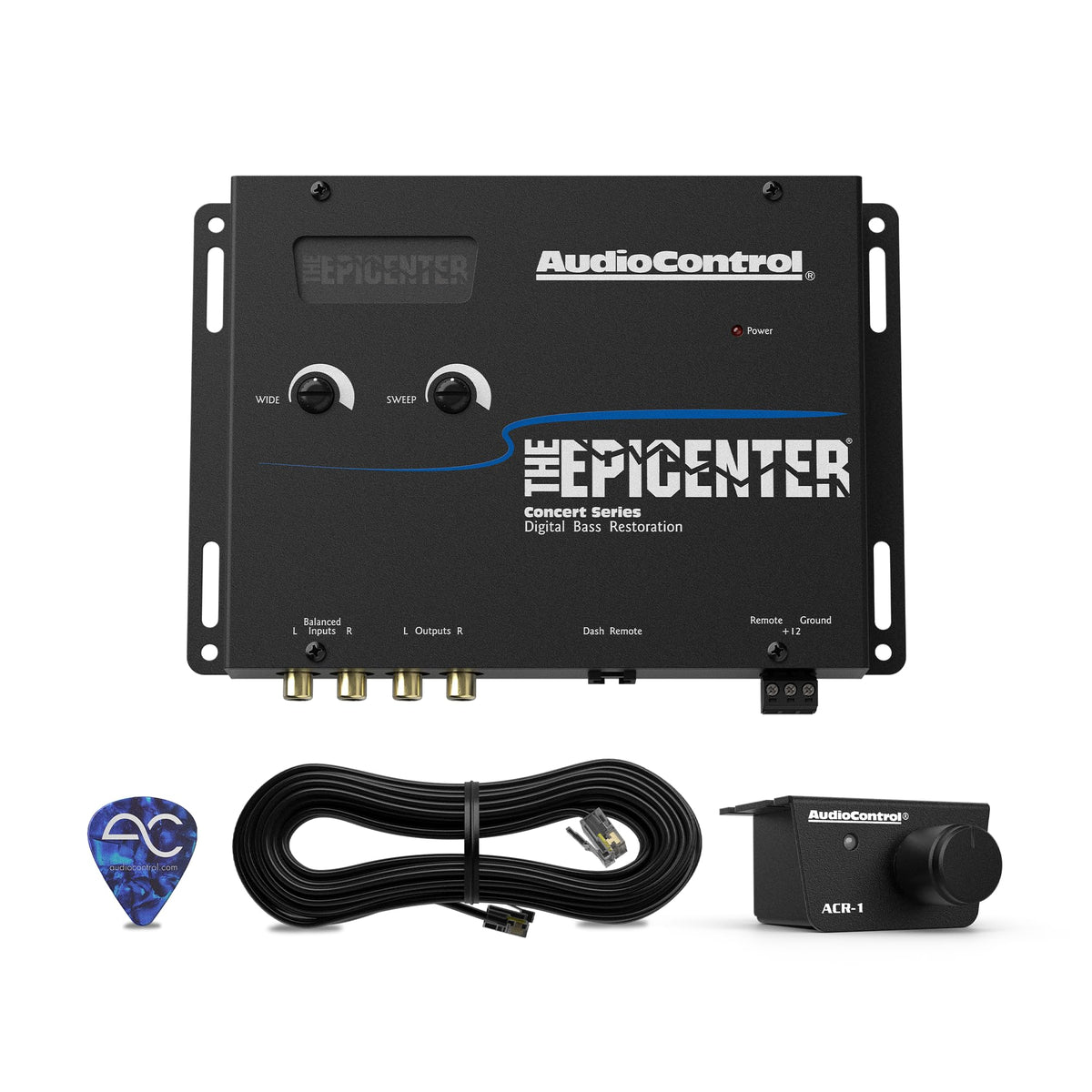 AudioControl The EPICENTER Concert Series Bass Restoration Processor, Black