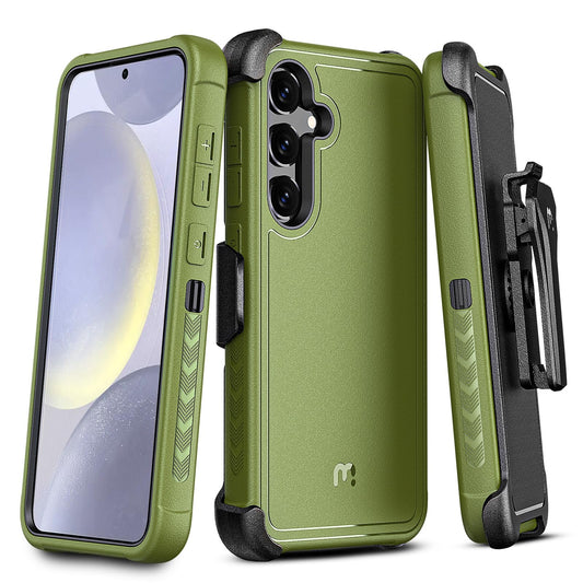 M MYBAT PRO for Samsung Galaxy S24 Ultra Case with 360° Rotating Stand