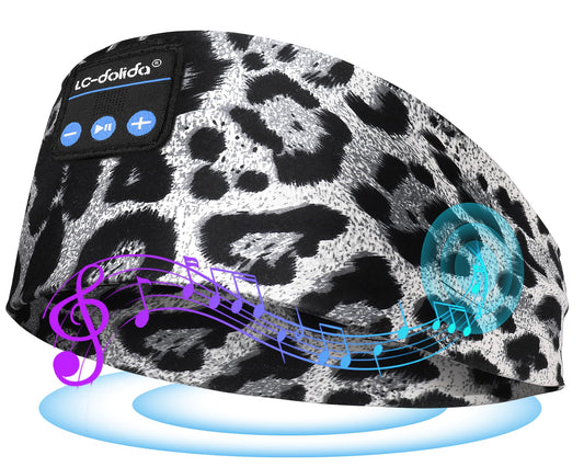 LC-dolida Sleep Headphones Bluetooth, Headband Headphones Earphones Wireless, Sleep Mask for Sleeping, Sports, Gifts, Workout, Jogging…