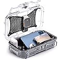 Evergreen 56 Dry Box - EDC Tough Protective Case USA Made for Organization of Cameras, Phones, Camping, Fishing, Hiking, Water Sports (Clear)