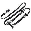 EASWEL 6 Pin to 4X SATA Driver Cable for Corsair hx1200 RM1000X RM850X RM750X