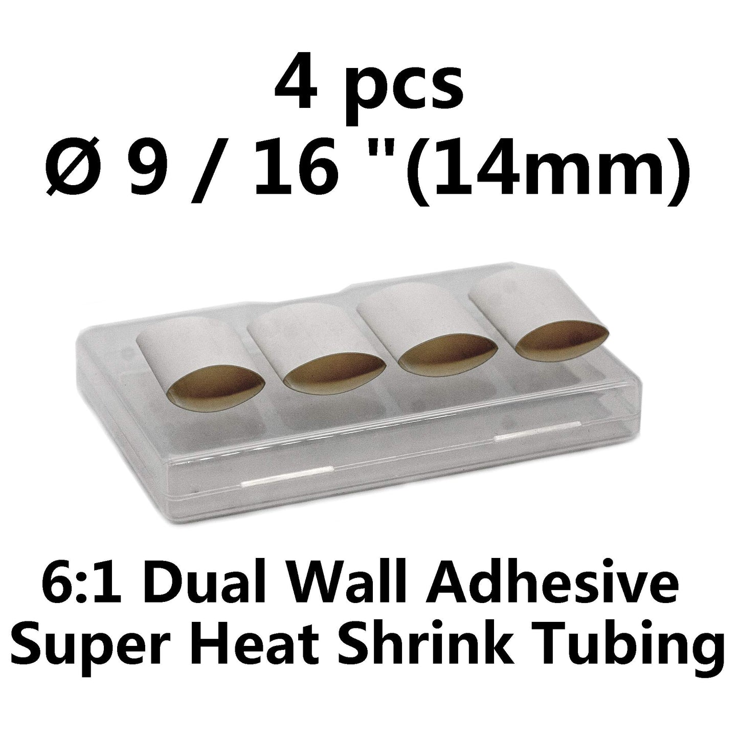 6:1 Dual Wall Adhesive Super Heat Shrink Tubing,Wire Repair,Mac Book Air Pro Charging Cable Crack Damage Charge Repair,Mouse Cable Protector,Saver