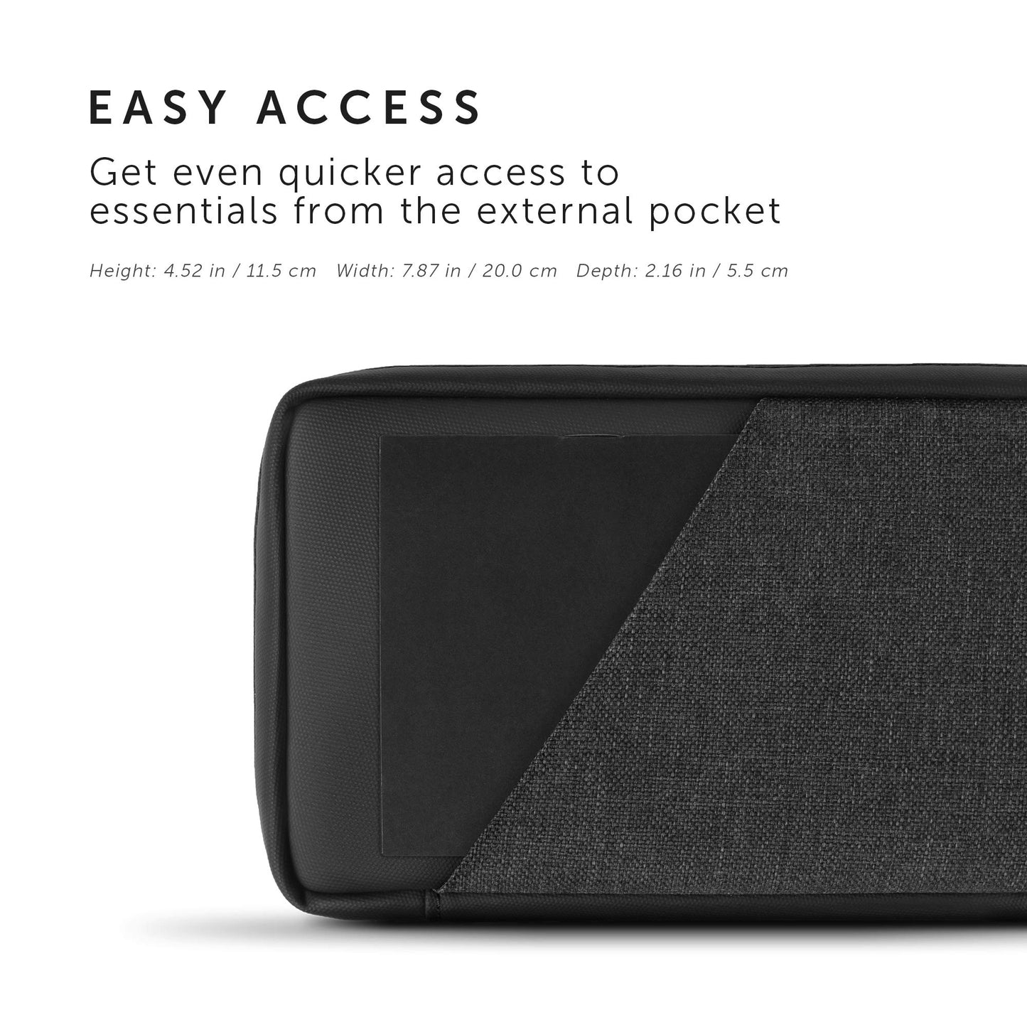 Native Union Stow Organizer - Premium Travel Tech Kit Crafted with Durable Canvas - Keep Essentials Organized with Flexible Storage & Quick-Access