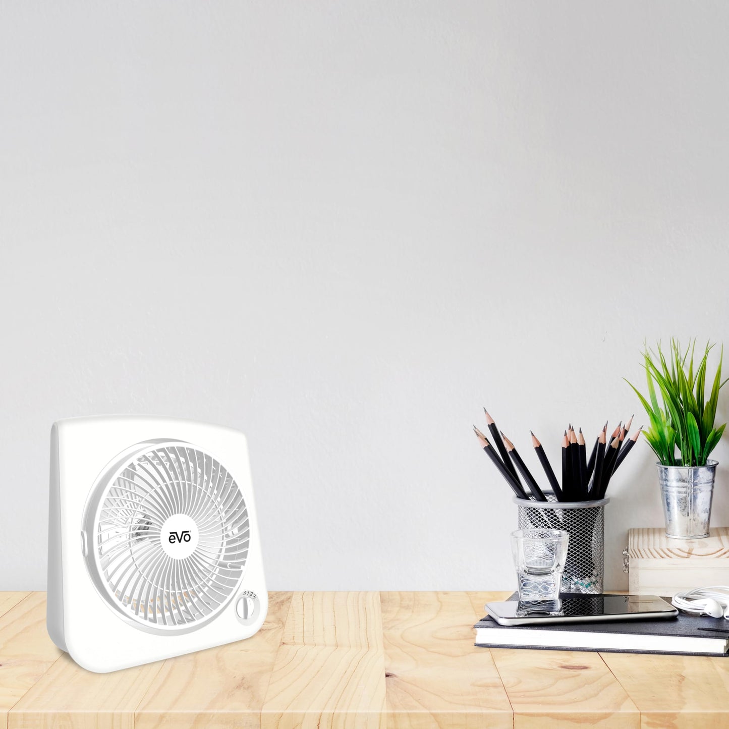 EVO Square Turbo Desk Fan