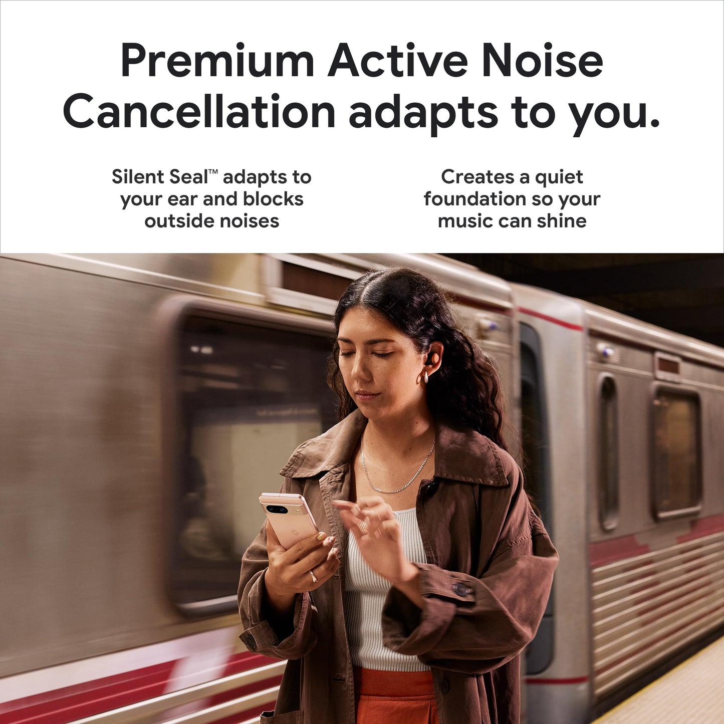 Google Pixel Buds Pro - Noise Canceling Earbuds - Up to 31 Hour Battery Life with Charging Case[2] - Bluetooth Headphones - Compatible with Android