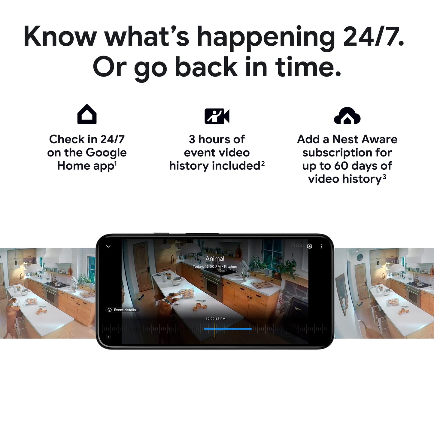 Google Nest Cam Outdoor or Indoor, Battery - 2nd Generation - 2 Count (Pack of 1) (Renewed)