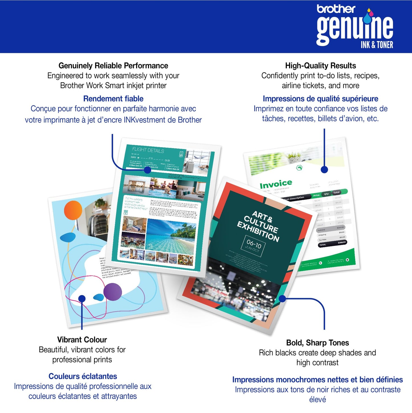 Brother Genuine LC506XL3PK 3-Pack High Yield Cyan, Magenta, and Yellow Ink Cartridges (for use with INKvestment 4355, 4555, and 4557 Printers)