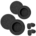 Ear Pads Replacement for B250-XTS Bluetooth Headset, Foam Ear Cushions Compatible with VXI BlueParrott B250-XTS B250-XT B250 B150 Headsets (4 Pack)