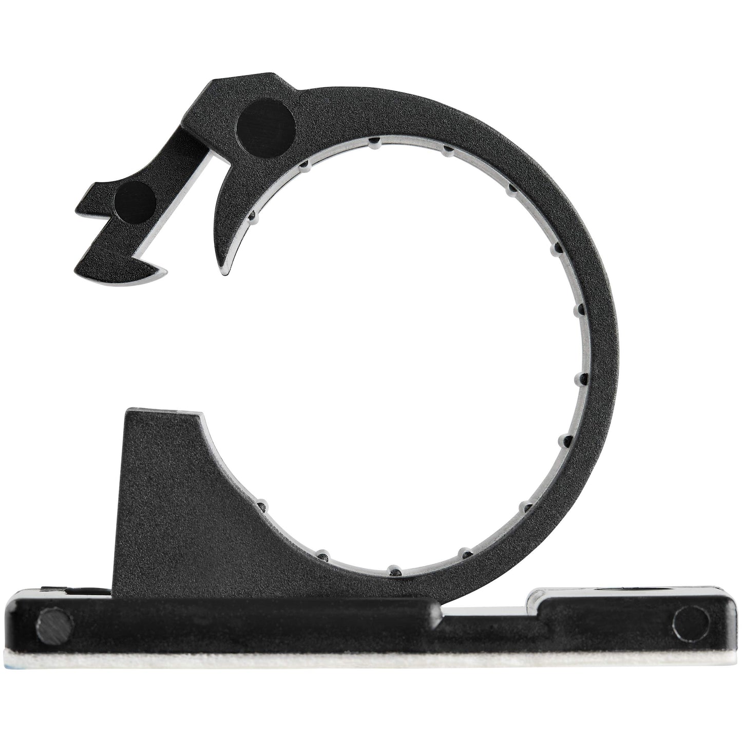 StarTech.com 100 Adhesive Cable Management Clips Black - Network/Ethernet/Office Desk/Computer Cord Organizer - Sticky Cable/Wire Holders - Nylon Self