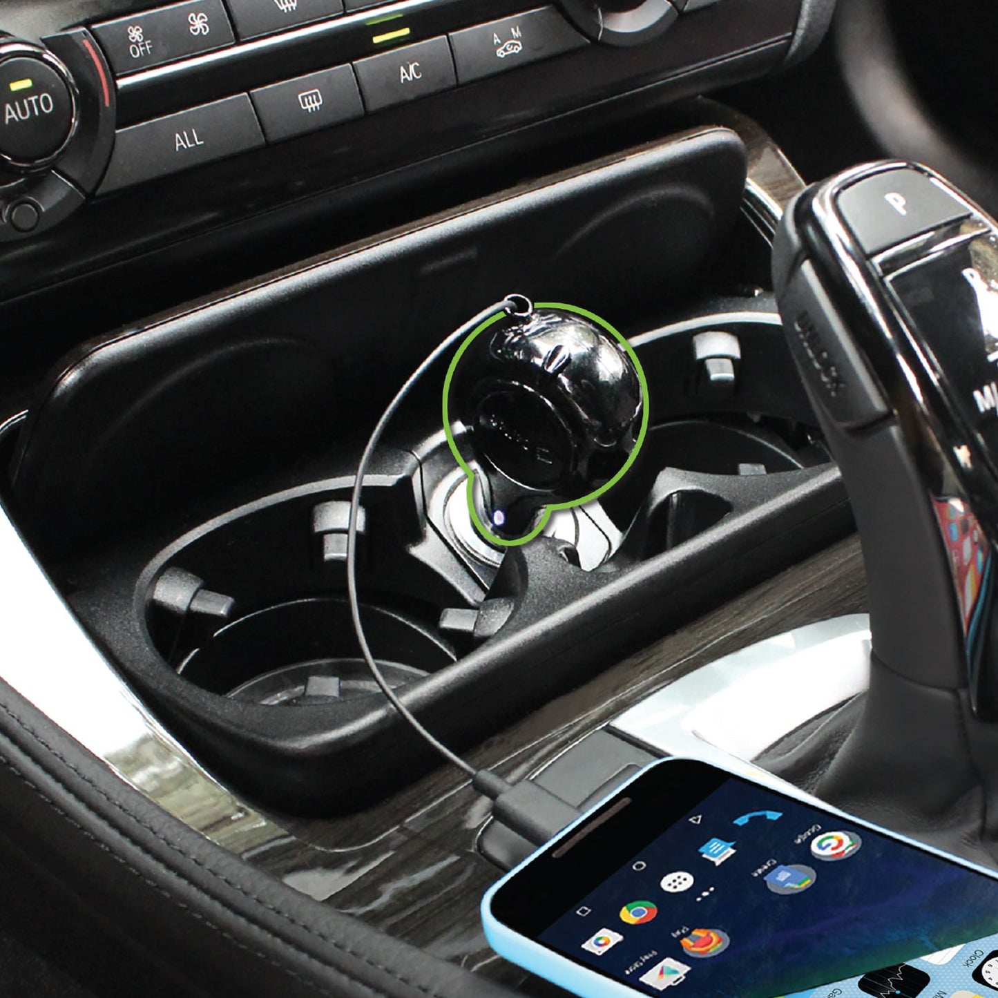 Retractable USB-C Fast Car Charger Compatible for Apple iPhone 15, Samsung Galaxy Smartphones, Google Pixel iPad, iPad Air, iPad Pro, iPad Mini