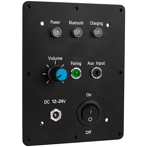 Dayton Audio KAB-PMV3 Panel Mount for KAB-v3 Boards with Function, LED, and Install Kit