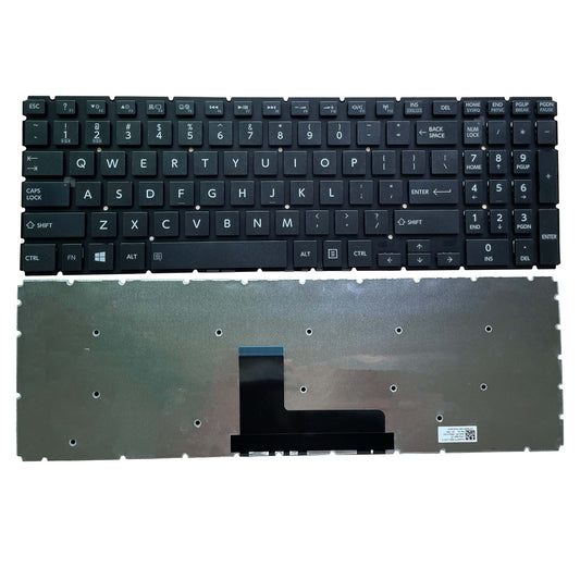 USA US Layout New Laptop Keyboard for Toshiba Satellite L50-B L50D-B L50T-B L55-B L50-C S50-B P50-C C55-C5246 C55-C5240 C55-C5241 Frameless No