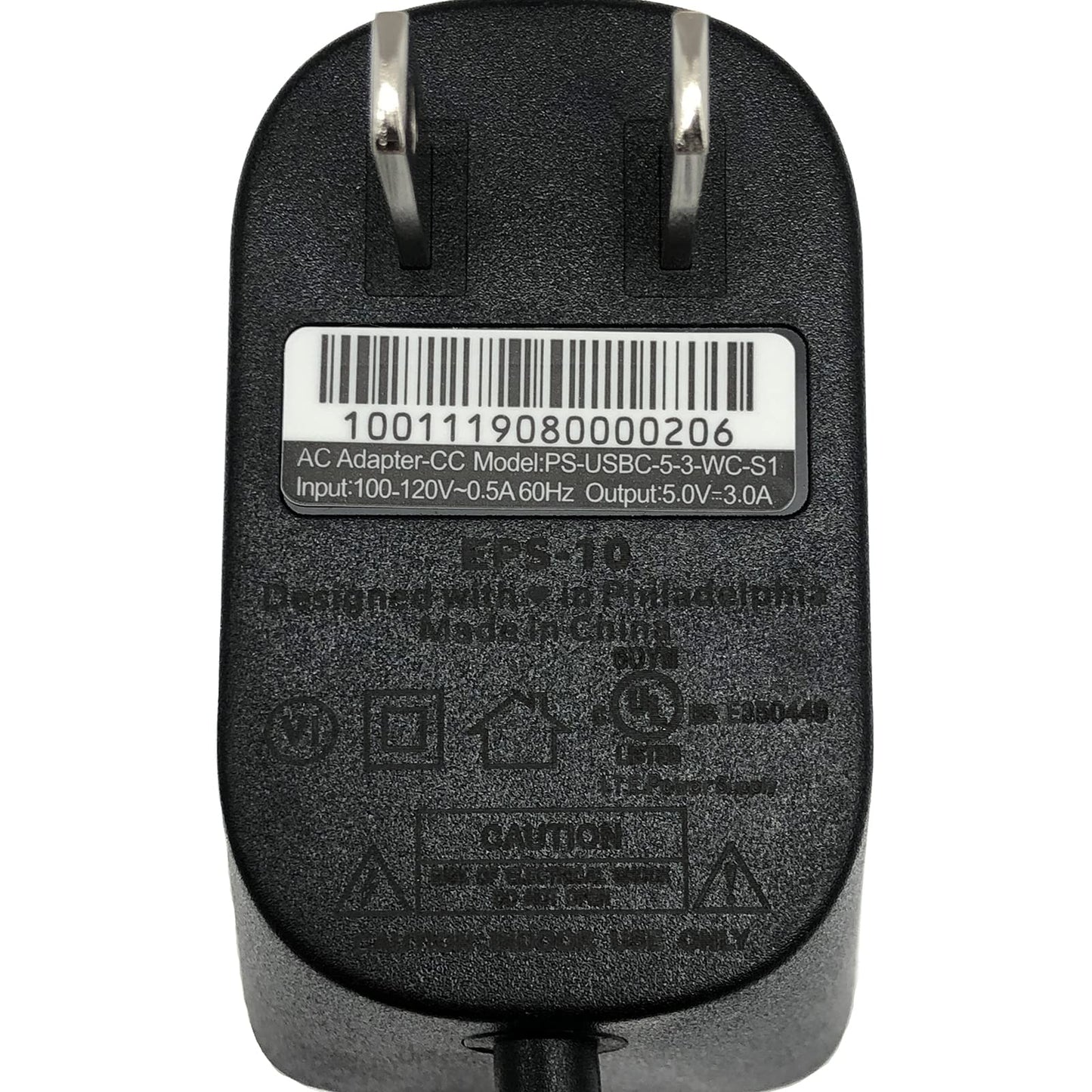 Xfinity PS-USBC-5-3-WC-S1 USB-C Type 15W AC Adapter Power Supply