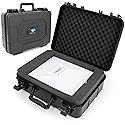 CASEMATIX Hard Case for Starlink Mini - Travel Storage for Dish, Mount, Power Supply, Cables & Accessories - Impact-Resistant Shell with Custom Foam &