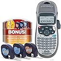 DYMO Label Maker Machine with Tape - 100H LetraTag Handheld, Comes with 3 LT label tapes. Great for Home & Office Organization