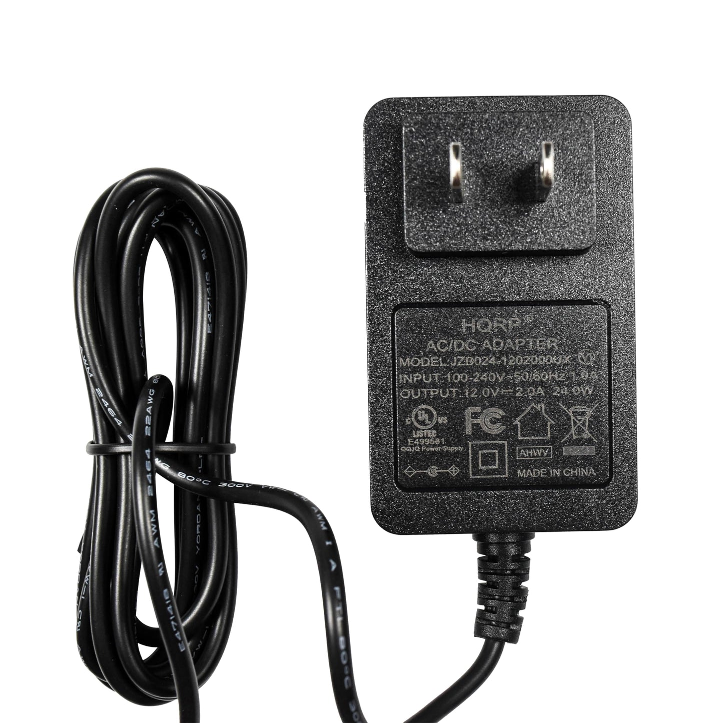 HQRP 12V AC Adapter Compatible with Tevion 5528 45688 6220 BJF-DY209 25213317 THX-120150KDV Portable DVD Player Power Supply Cord Adaptor Charger +…