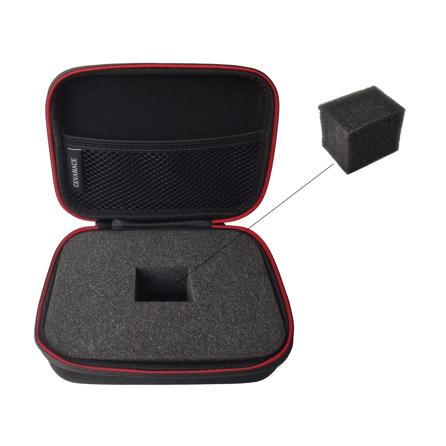 EVA Hard Case with Foam?6.7 x4.7 x2.5 inches Hard Sided Camera/Digital Case EVA shockproof Outdoor case?Suitable for storage of drones, digital