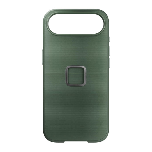 Peak Design Mobile Everyday Phone Case for iPhone 17, Sage, Slim Profile, Drop Protection, Weatherproof Fabric Shell, SlimLink Connects to Mobile