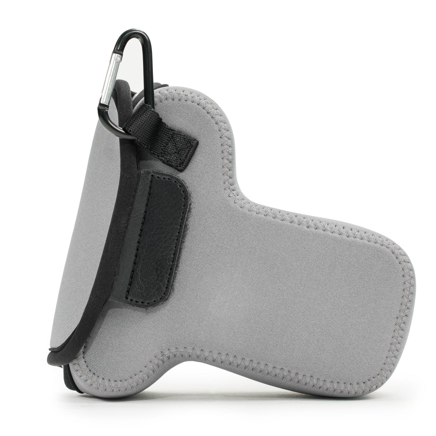 MegaGear Olympus OM-D E-M5 Mark II 12-40mm Ultra Light Neoprene Camera Case, with Carabiner - Gray - MG1197