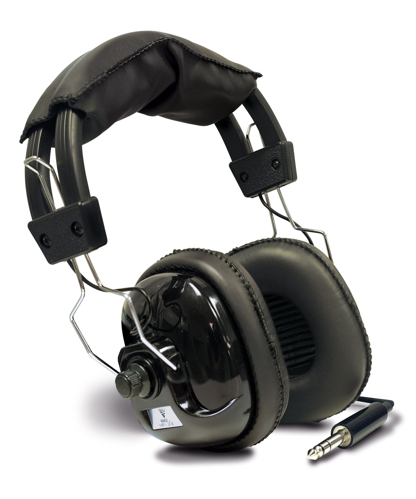 Teknetics HEADT Metal Detector Headphones - Designed for Teknetics detectors, comfortable leatherette earpads, adjustable volume controls, long…