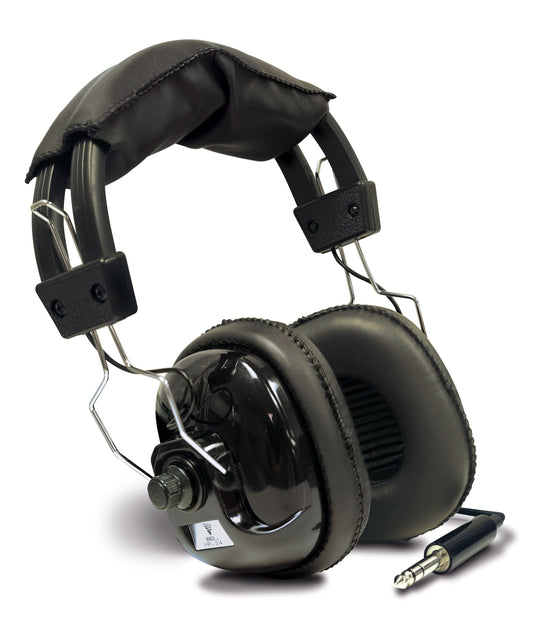Teknetics HEADT Metal Detector Headphones - Designed for Teknetics detectors, comfortable leatherette earpads, adjustable volume controls, long…