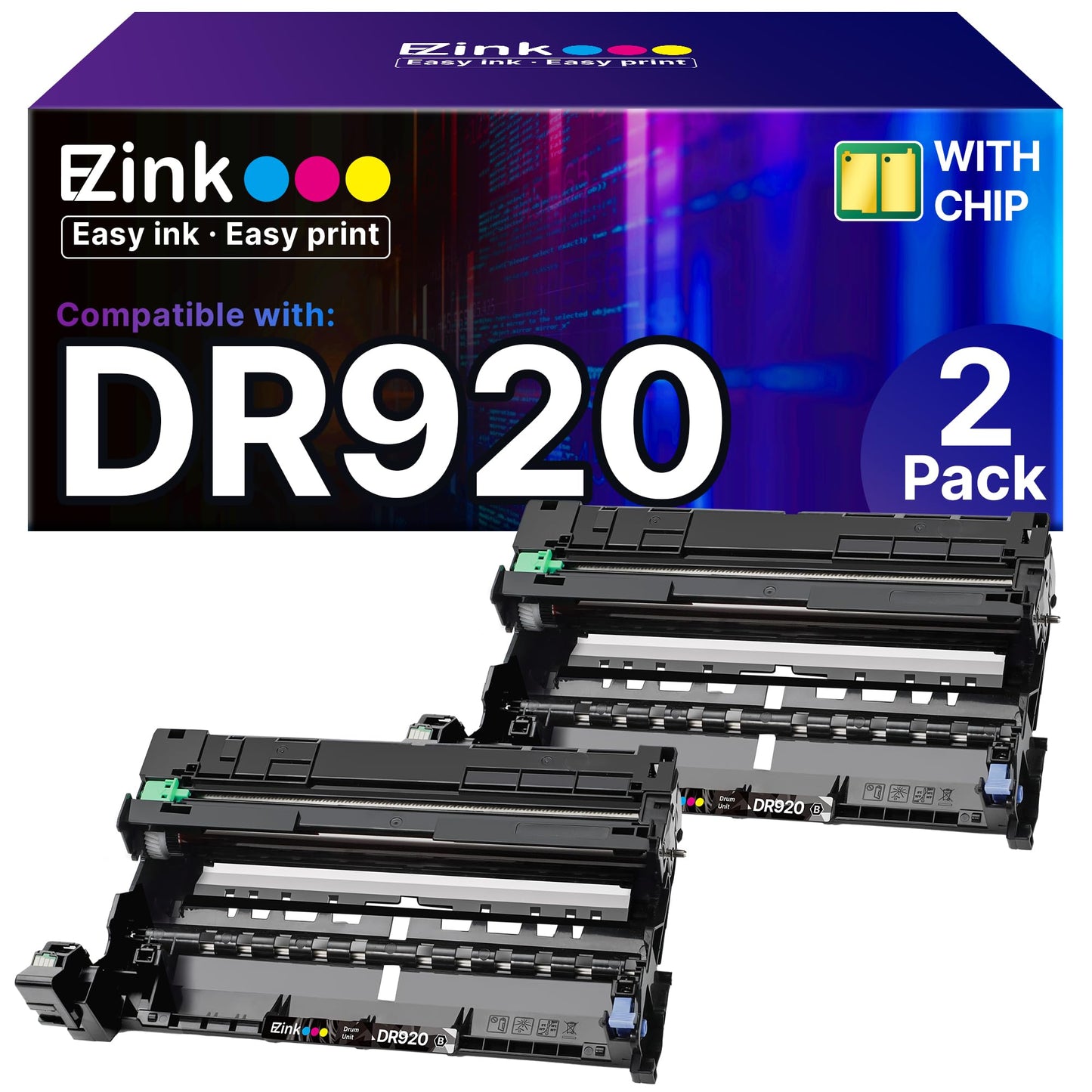 E-Z Ink DR920 Drum Unit for Brother DR 920 HL-L5210DN Printer High Yield
