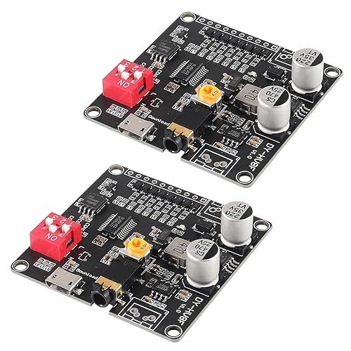 AITIAO 2PCS Voice Playback Module Board MP3 Music Player 20W 12V 24V High Power Sound Board UART I/O Trigger Amplifier Class D 64Mbit Flash Storage
