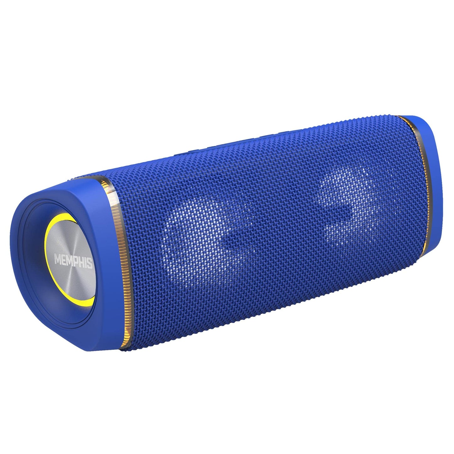 Memphis MFLOWBTB Flow - Wireless Bluetooth & AUX Speaker, IPX7 Water Resistance, Blue