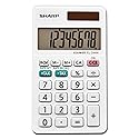 Sharp EL-244WB Business Calculator, White 2.125, 2.38 x 4.06 x 0.31 inches