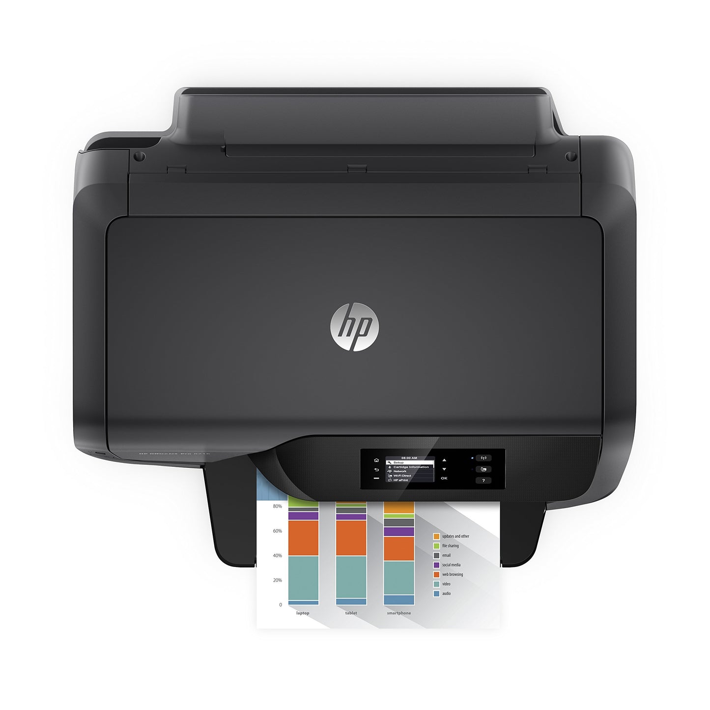 HP OfficeJet Pro 8216 Wireless Professional-Quality Color Printer with Mobile Printing, Instant Ink ready (Renewed)