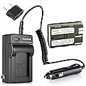 Kastar Battery and Charger Replacement for BP-511 BP-512 511A FV300 FV40 FVM1 FVM10 IXY DVM MVX1i MVX2i MVX3i MV300i MV400i MV450i MV500i MV530i