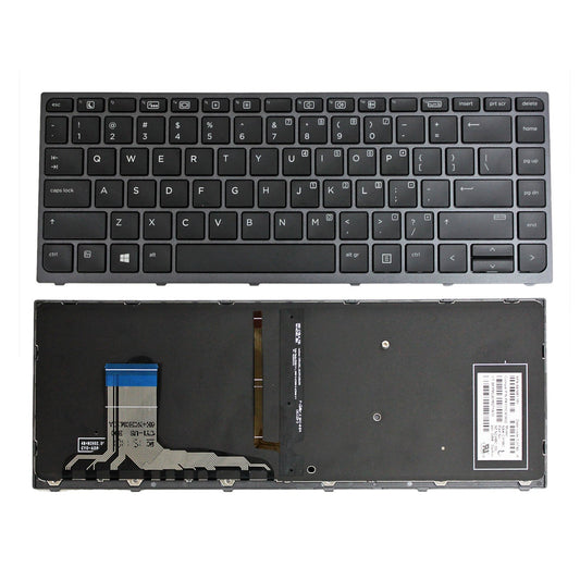 GinTai Replacement US Keyboard for HP Compatible with HP ZBook Studio G3 Mobile 841681-001 with Backlit Pointer