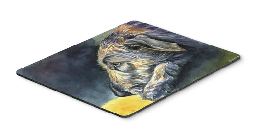 Caroline's Treasures 7353MP Irish Wolfhound Sleeper Mouse Pad, Hot Pad or Trivet for Home Office Gaming Working Computers Laptop Mouse Mat,Washable