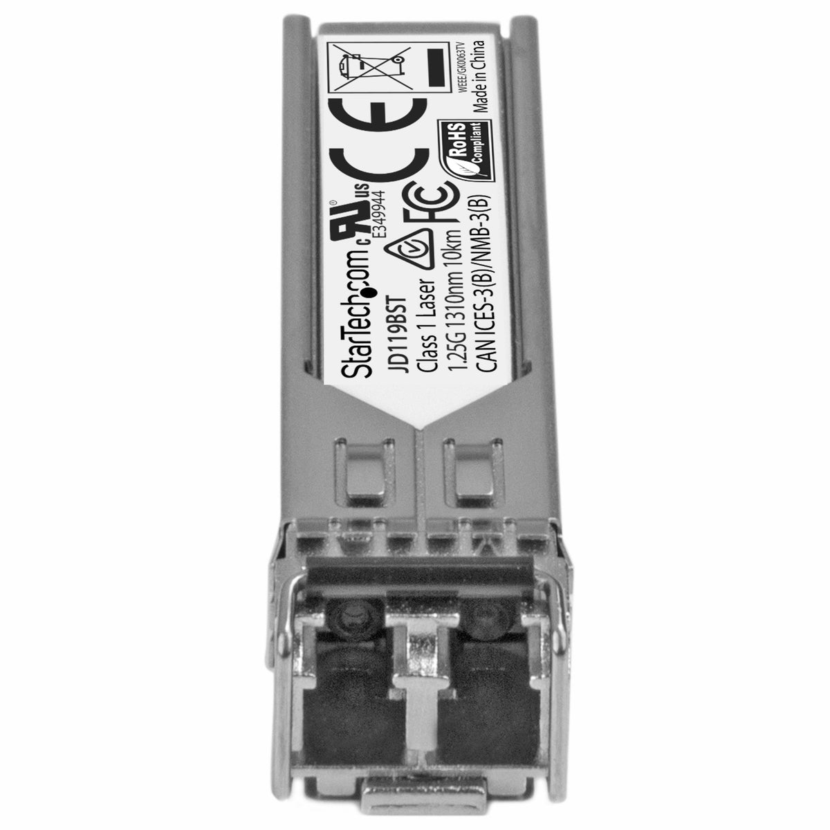 StarTech.com HPE JD119B Compatible SFP Module - 1000BASE-LX - 1GbE Single Mode (SMF) Fiber Optic Transceiver - 1GE Gigabit Ethernet SFP - LC 10km