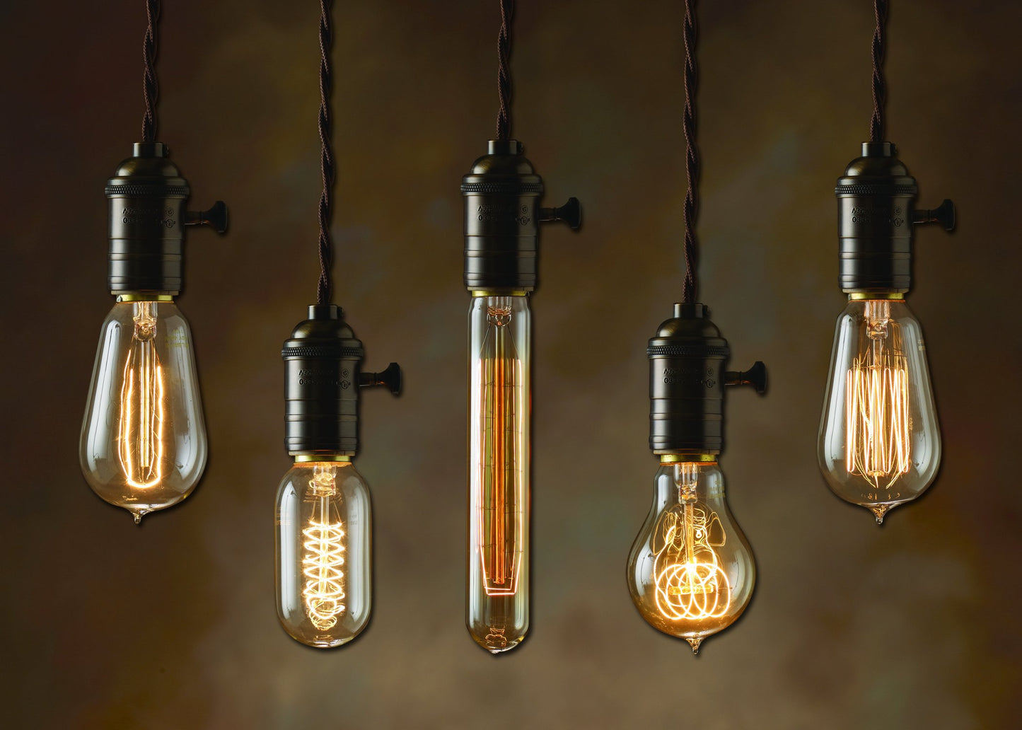 Bulbrite NOS40-1910-6PK 40W Nostalgic Edison Squirrel Cage-style Bulb, 6-Pack