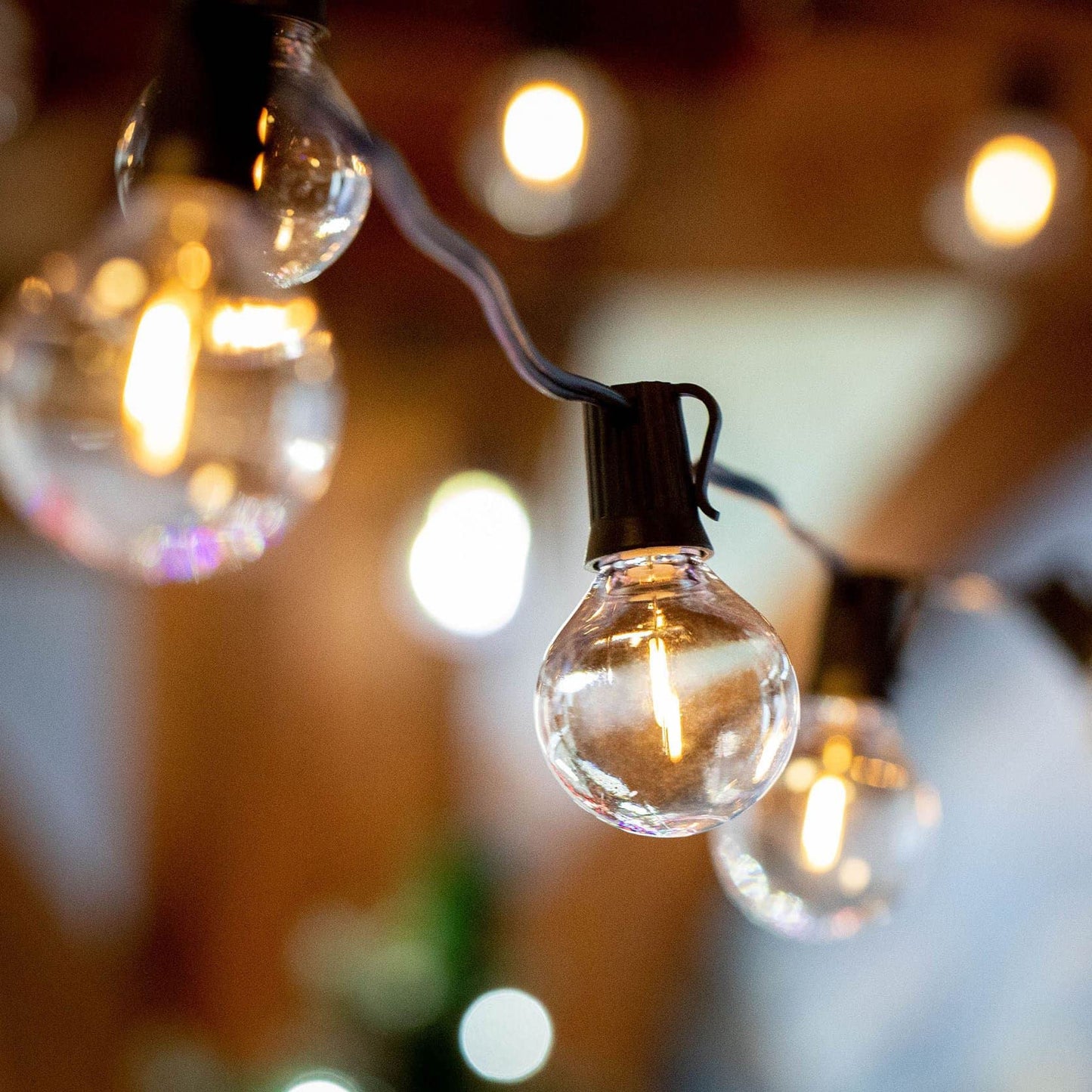 Festive Living 25 Pack G50 Shatterproof Warm White LED Replacement Bulbs