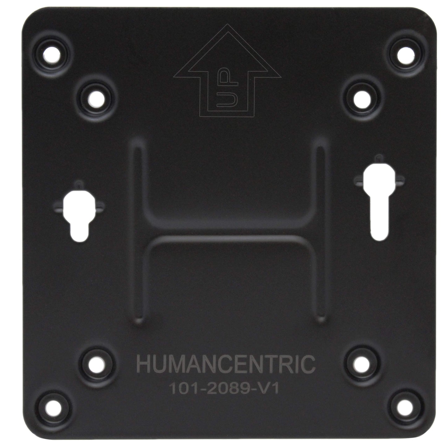 HumanCentric Mounting Bracket Compatible with Intel NUC, VESA Monitor Arm Plate for NUC Mini PC Computer, 75x75mm and 100x100mm Patterns, Does not fit